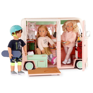 Lodziarnia na kółkach z wyposażeniem Sweet stop ice cream truck Our Generation