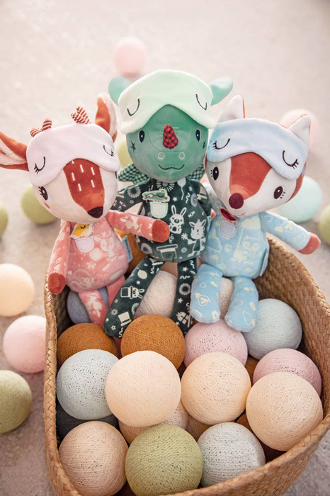 Miękka przytulanka świecąca w ciemności Smok Joe Lilliputiens