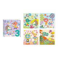 Zestaw naklejek geometrycznych My arts crafts Janod