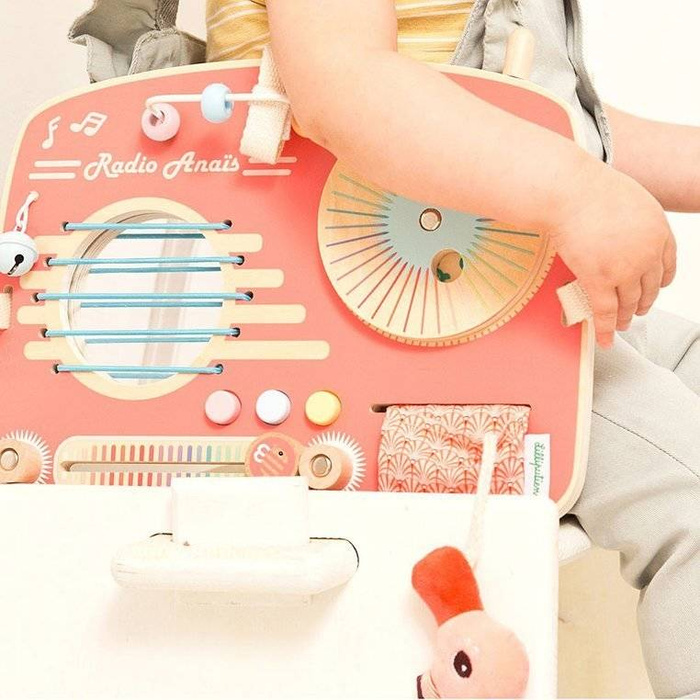 Tablica manipulacyjna dla najmłodszych Radio Flaming Anais LILLIPUTIENS