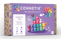Klocki magnetyczne Connetix Pastel Starter Pack 64 el.