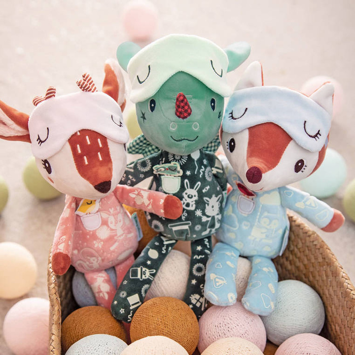 Miękka przytulanka świecąca w ciemności Smok Joe Lilliputiens