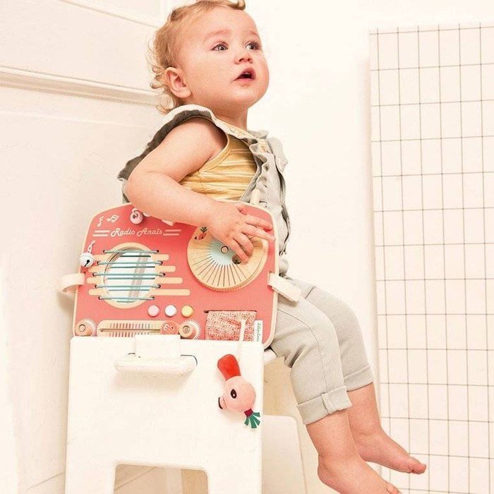 Tablica manipulacyjna dla najmłodszych Radio Flaming Anais LILLIPUTIENS