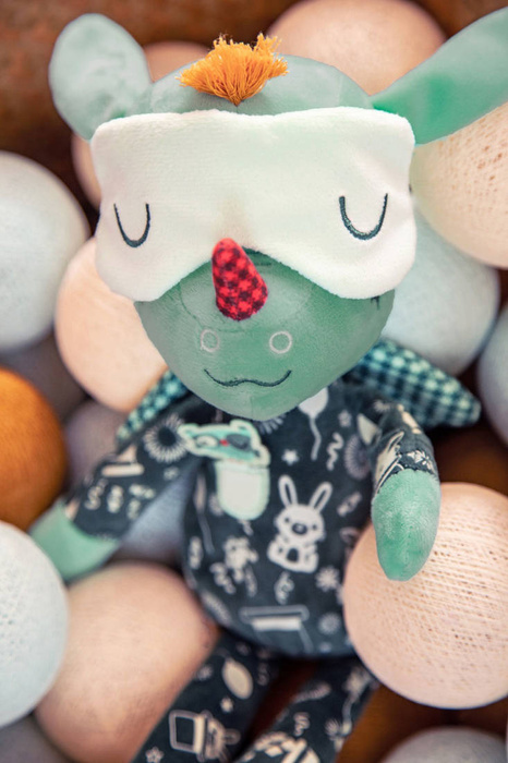 Miękka przytulanka świecąca w ciemności Smok Joe Lilliputiens