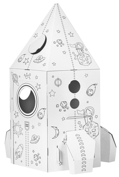 Kartonowy domek dla dzieci Niezwykła Rakieta Tektorado