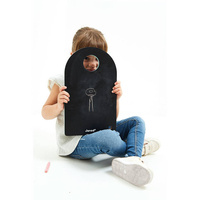 Dwustronna przenośna tablica dla dzieci z akcesoriami Janod
