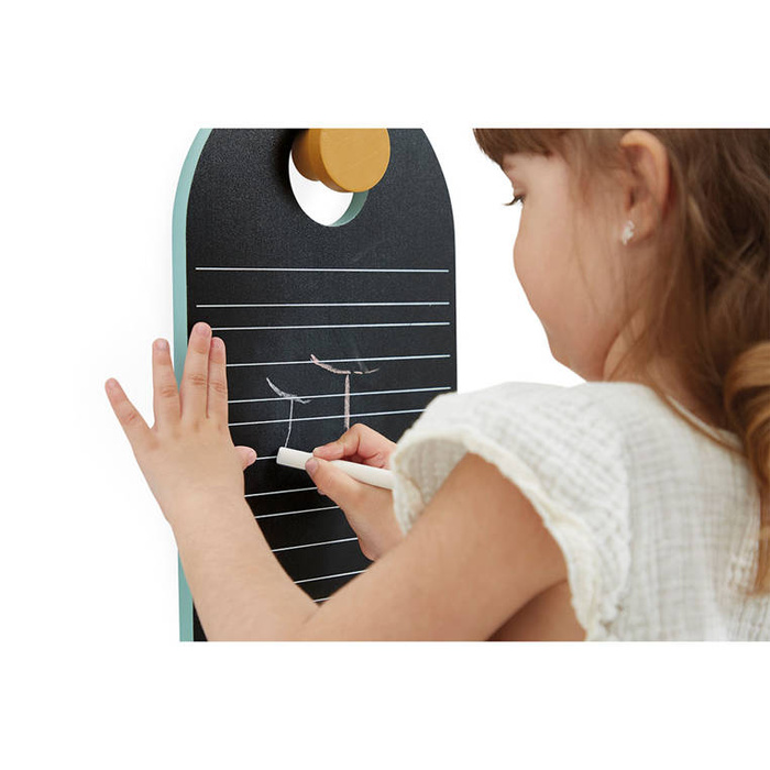 Dwustronna przenośna tablica dla dzieci z akcesoriami Janod