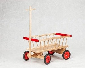 Dziecięcy wózek do ciągnięcia Moje marzenie wóz drabiniasty dla dzieci