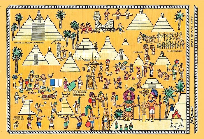 Książka dla dzieci. Historia Starożytnych Cywilizacji Zuzu Toys