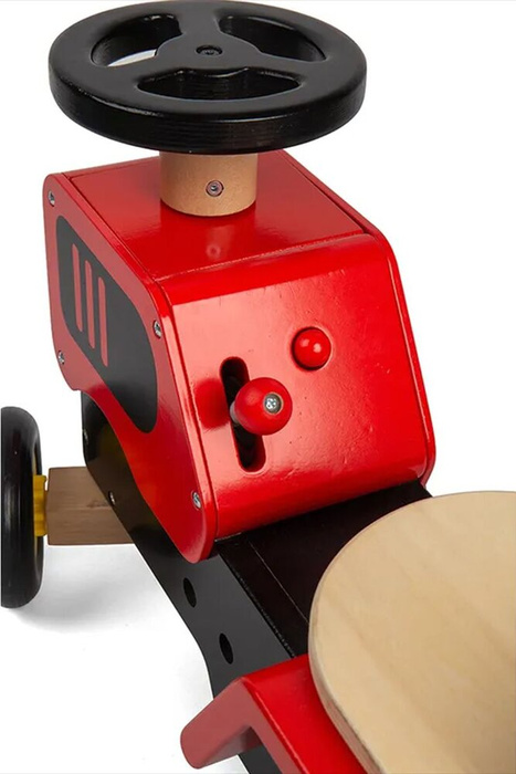 Drewniany jeździk traktor Bigjigs