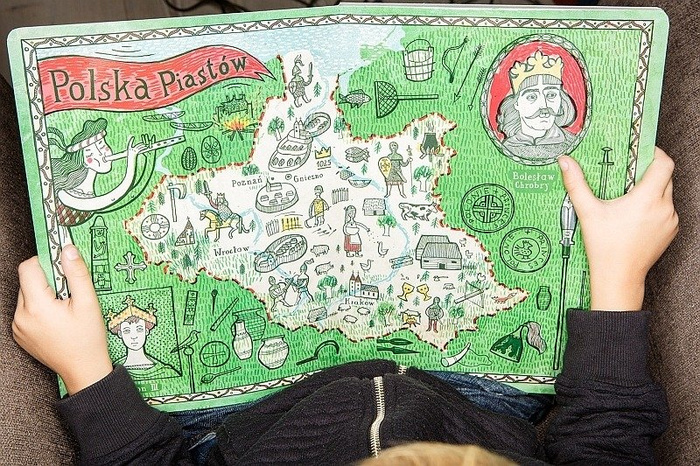 Książka dla dzieci. Krótka historia Polski, Zuzu Toys