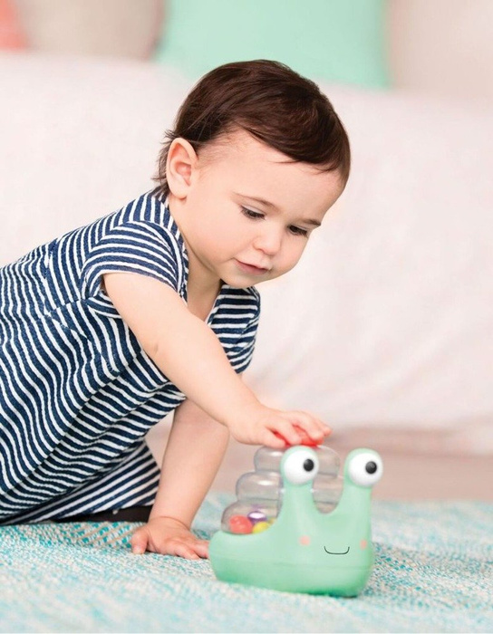 Świecąca zabawka dla dziecka Wesoły ślimak B.Toys