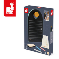 Dwustronna przenośna tablica dla dzieci z akcesoriami Janod