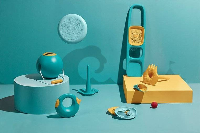 Latający dysk Frisbee Vintage Blue Quut