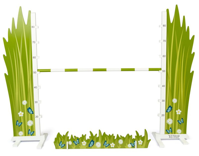 Hobby Horse przeszkoda dla konia na kiju łąka Astrup