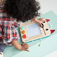 Drewniana tablica znikopis Wilk Louis Lilliputiens