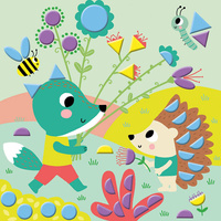 Zestaw naklejek geometrycznych My arts crafts Janod