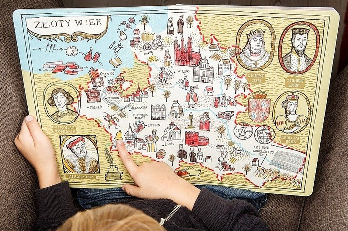 Książka dla dzieci. Krótka historia Polski, Zuzu Toys