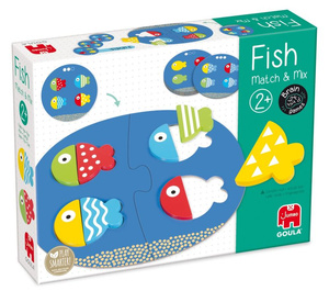 Gra edukacyjna Fish Match & Mix Goula