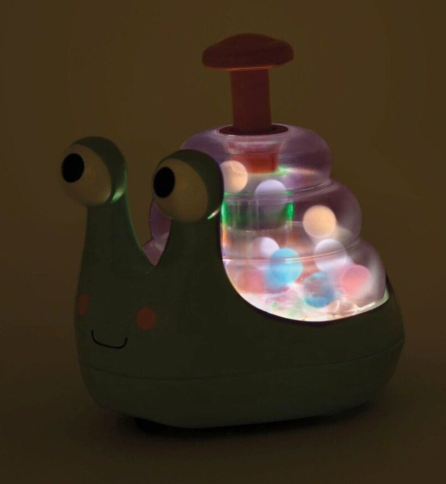 Świecąca zabawka dla dziecka Wesoły ślimak B.Toys