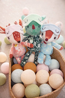 Miękka przytulanka świecąca w ciemności Smok Joe Lilliputiens