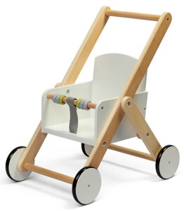 Drewniany wózek dla lalek spacerówka Astrup