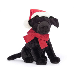 Labrador w Czapce Świętego Mikołaja 22 cm Jellycat