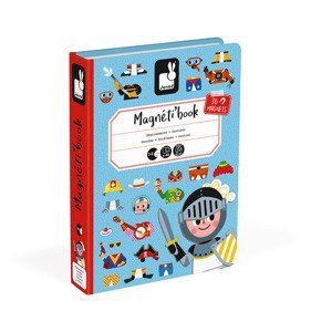 Magnetyczna układanka Kostiumy Chłopiec Magnetibook kolekcja 2018, Janod