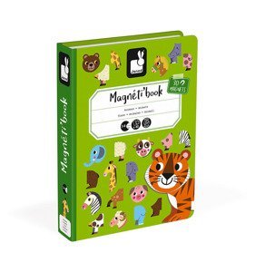 Magnetyczna układanka Zwierzęta Magnetibook kolekcja 2018, Janod