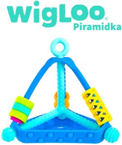 Wigloo piramidka manipulacyjna Mobi – zabawki sensoryczne