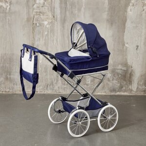 Wózek dla lalek Doll Pram Deluxe Blue Astrup