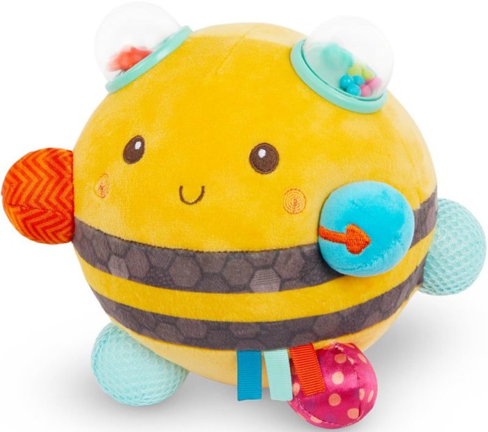 Brzęcząca pszczoła sensoryczna Fuzzy Buzzy Bee B.Toys