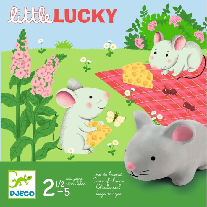 Gra planszowa dla najmłodszych Little Lucky Djeco