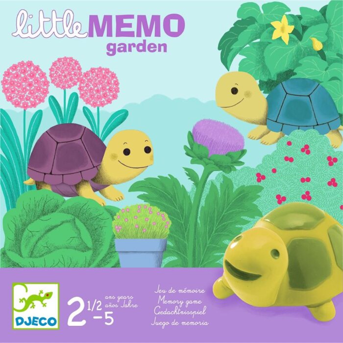 Gra planszowa dla najmłodszych Little Memo Garden Djeco