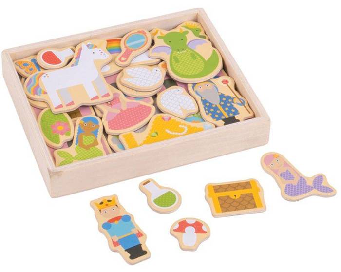 Magnesy Fantazja 35 sztuk Bigjigs Toys