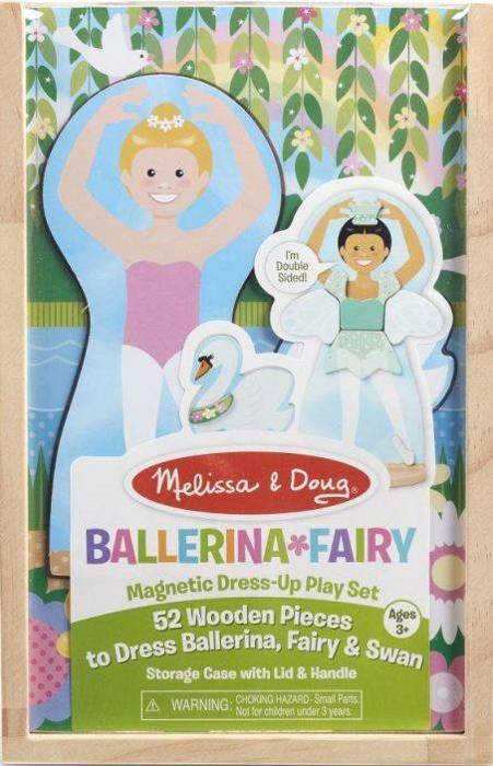 Układanka magnetyczna ubieranie Baletnica i Wróżka Melissa & Doug 