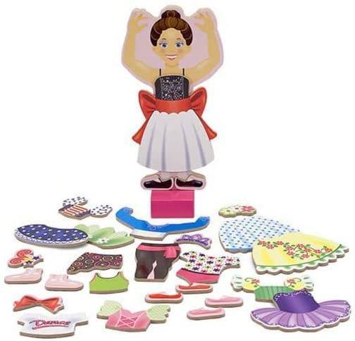 Układanka magnetyczna ubieranie Nina Balerina Melissa & Doug 