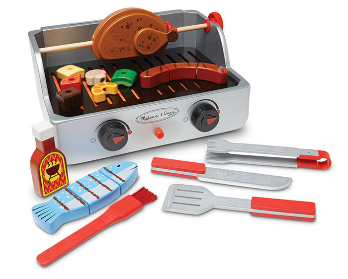 Zestaw do barbecue rożen i grill Melissa and Doug